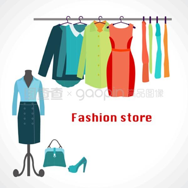 精品服裝店 室內(nèi)設(shè)計(jì)與服飾搭配的完美融合